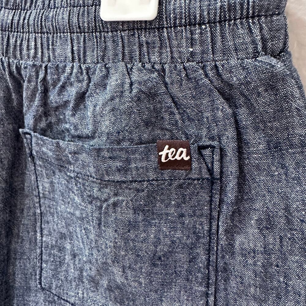 Tea Collection Denim Rumba Ruffle Shorts - Picture 5 of 7